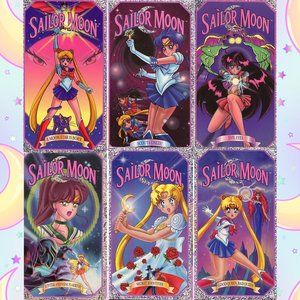 Sailor Moon Complete Buena Vista VHS Set | Vintage Anime Video